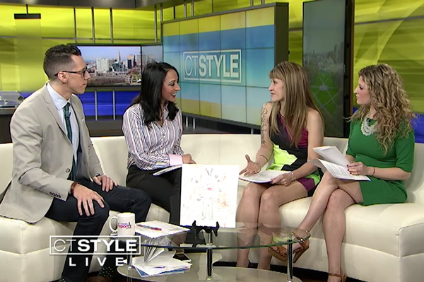 Watch my TV appearance on CT Style